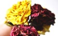 Dry Rose Petals and yellow petals are beneficial to health and beauty in many ways.ÃÂ 